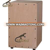 Gecko Factory supply CL12N Birchwood cajon drum Musical instrument