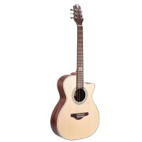 HUN-2200A 40" Cutaway Laminated Spruce Top Acoustic Guitar