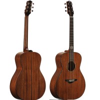 MM-10M 40 inch Mahogany Top Glossy Finish Handmade OM All solid Acoustic Guitar