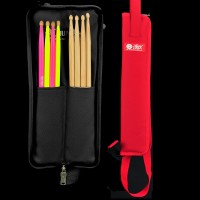 Custom Colorful Drum Accessories Nylon Red Drum Sticks Bag