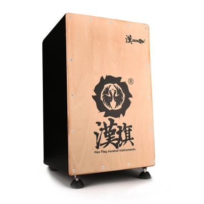 Mujical Instrument Hand Drum Portable Wooden Big Traditional Cajon